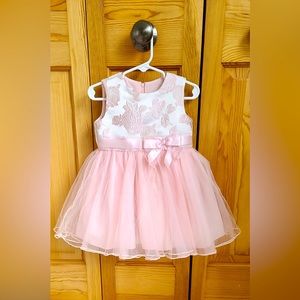 NEW NWOT Iris and Ivy Pink Size 24M girls formal dress